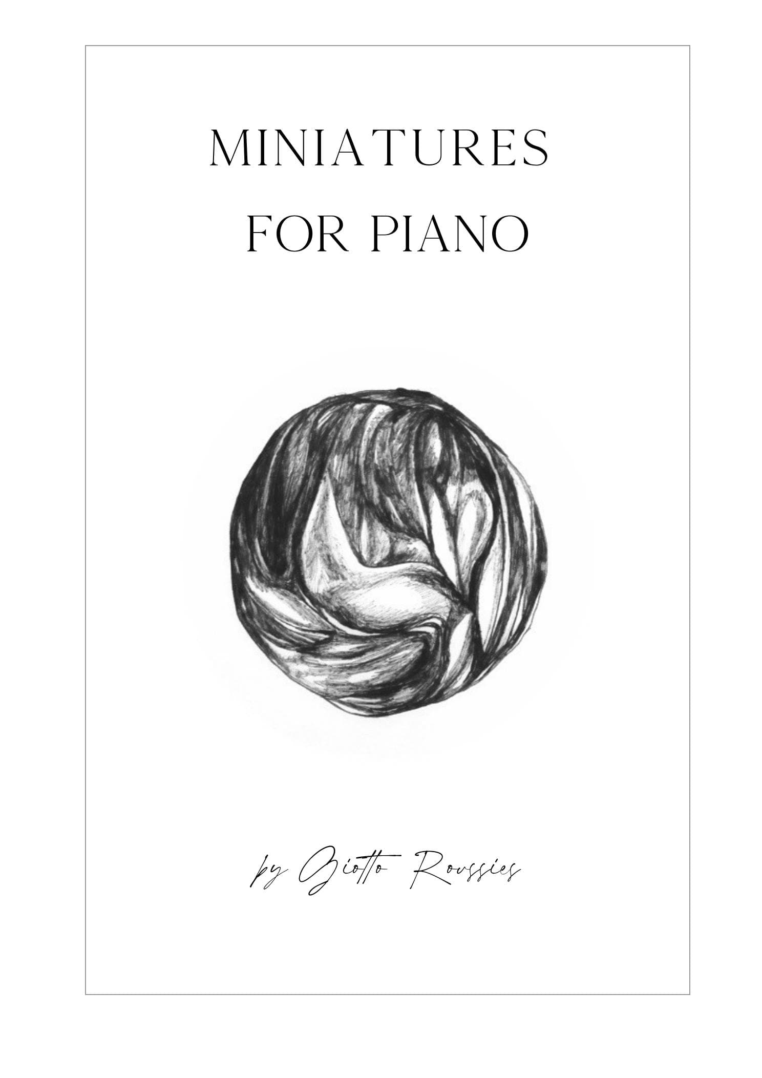Cover des Musikbuchs Miniatures for Piano